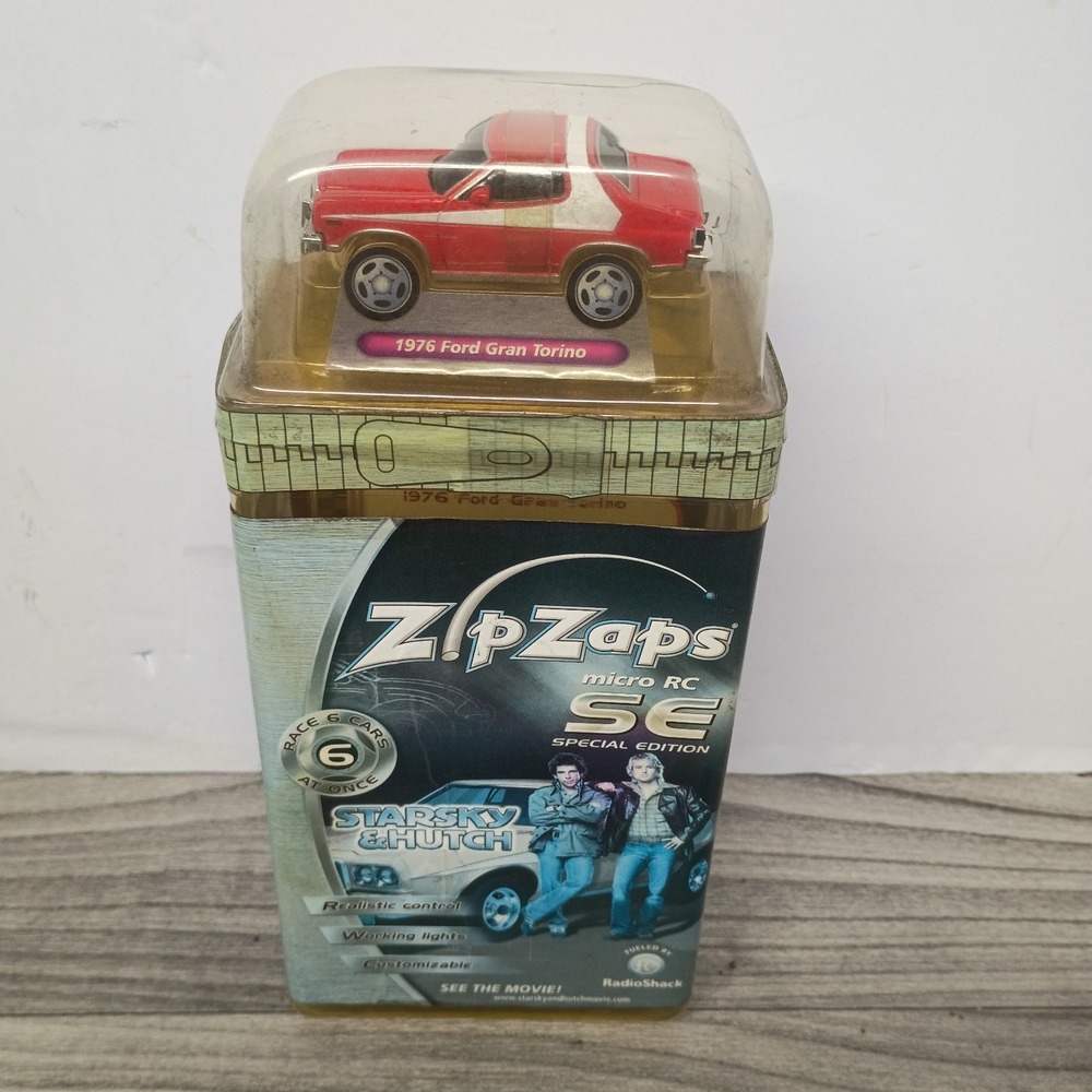 ZipZaps Micro RC Special Edition Starsky & Hutch 1976 Ford Gran Torino Sealed!